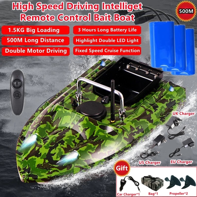 Fishing Bait Boat, 1.5KG 500M Radio Remote Control - Products